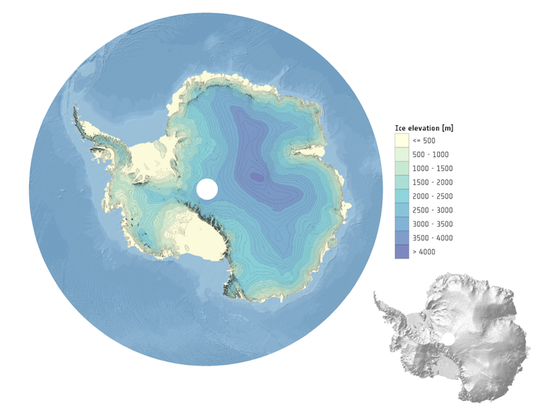 DEM Antártida CryoSat