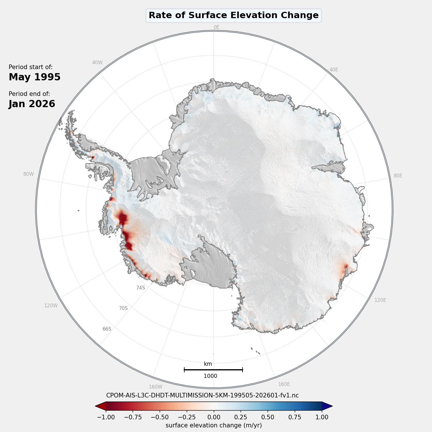 Antarctica SEC Map