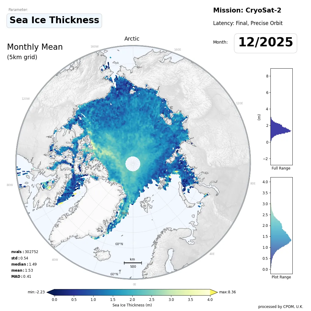 Sea Ice Map
