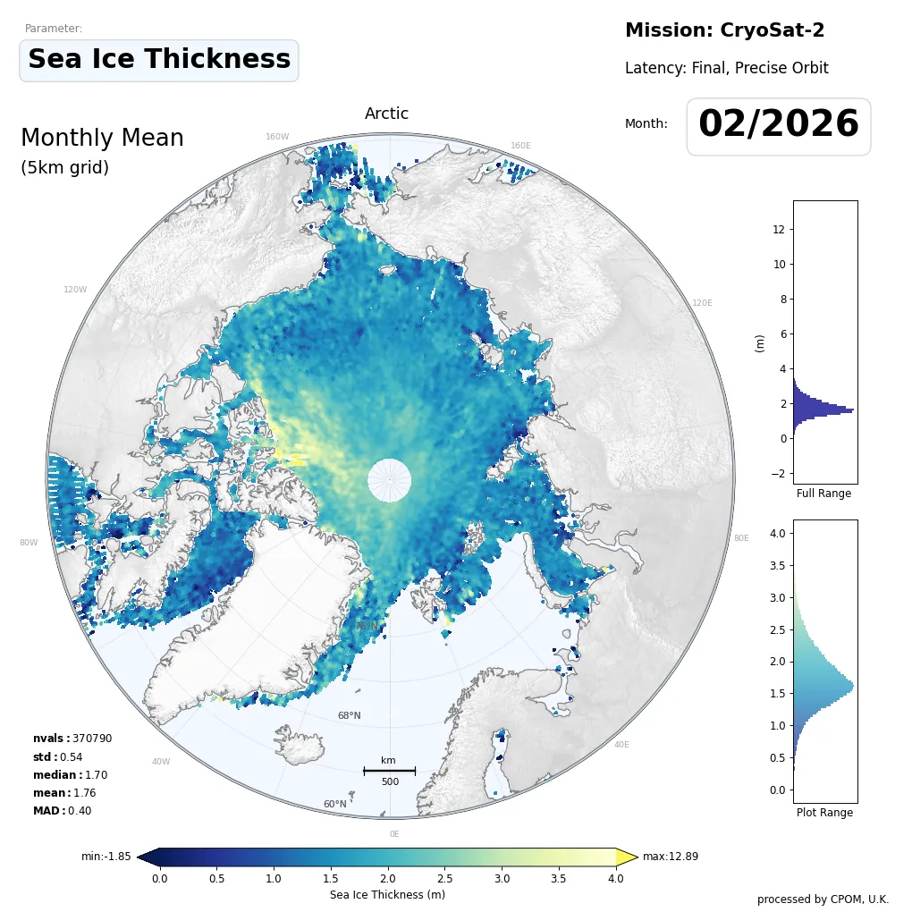 Sea Ice Map