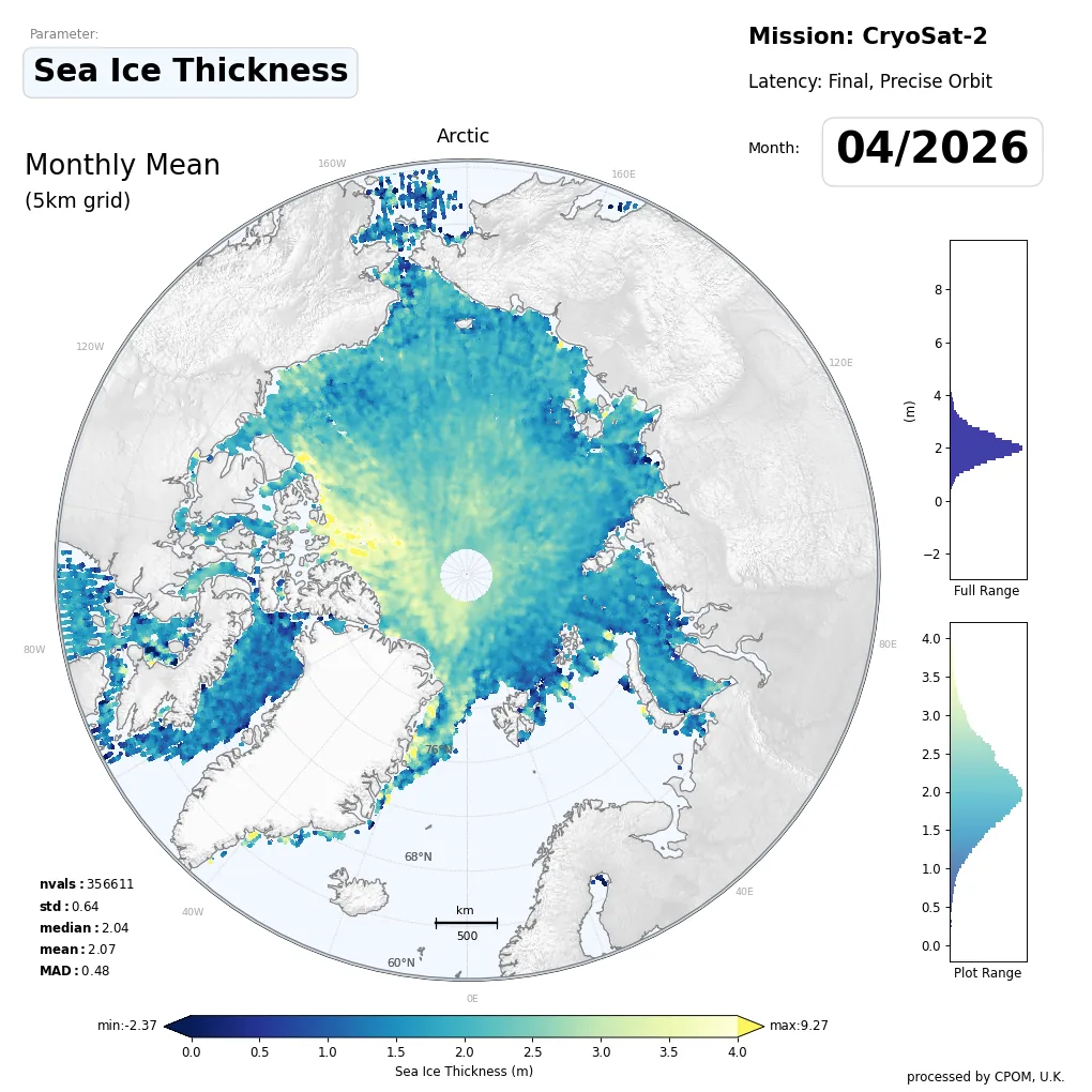 Sea Ice Map